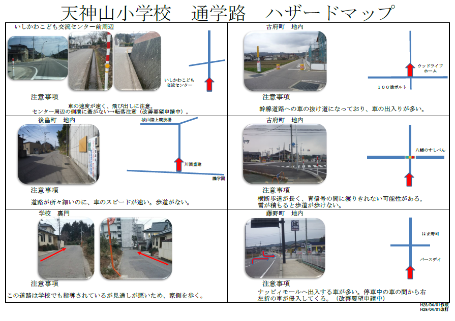 ハザードマップその２