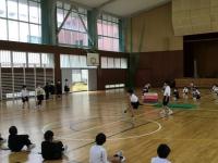 ボール投げチームの発表