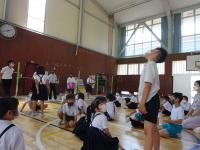 最後は全学年が振り返り