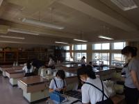 手芸クラブは手さげバックづくり