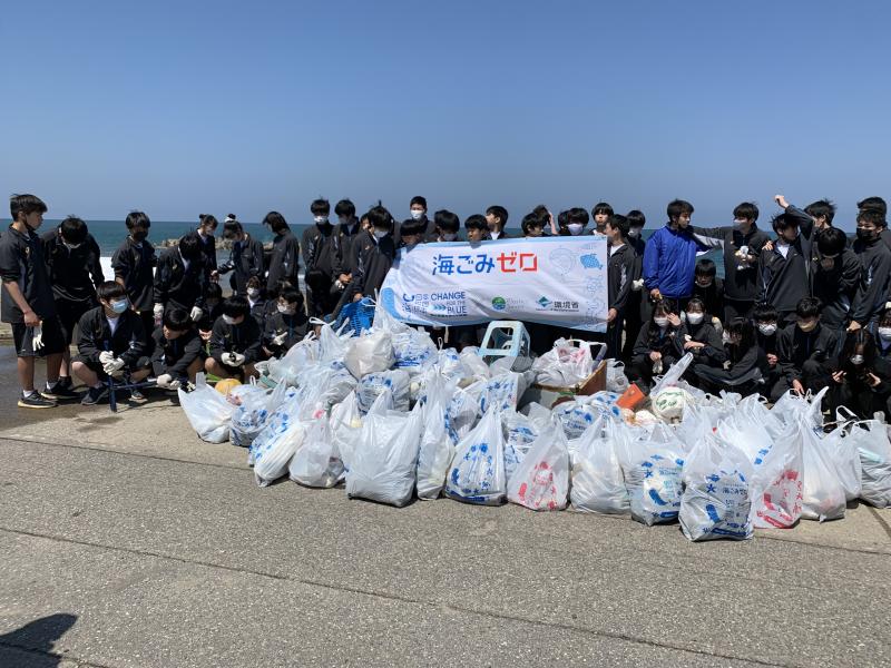 こんなに多くのゴミを回収しました。