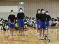 陸上部（県大会出場に向け）