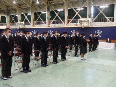 新入生代表による宣誓