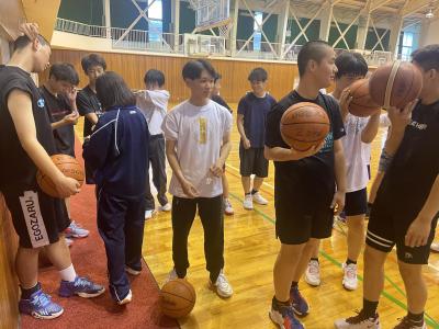 嬉しそうな部員たち