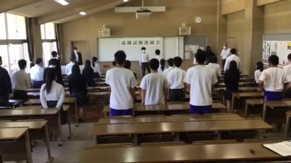 ２０２１年度就職試験激励会