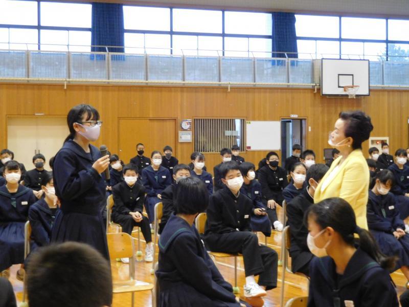 日々の出来事（学校の様子） 内灘町立内灘中学校