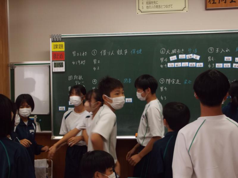 日々の出来事（学校の様子） 内灘町立内灘中学校