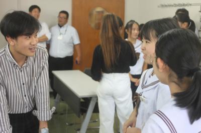 金沢福祉専門学校見学（留学生と交流）