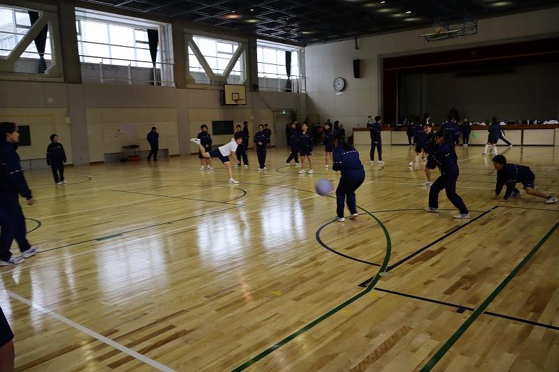 ドッチボールのようす